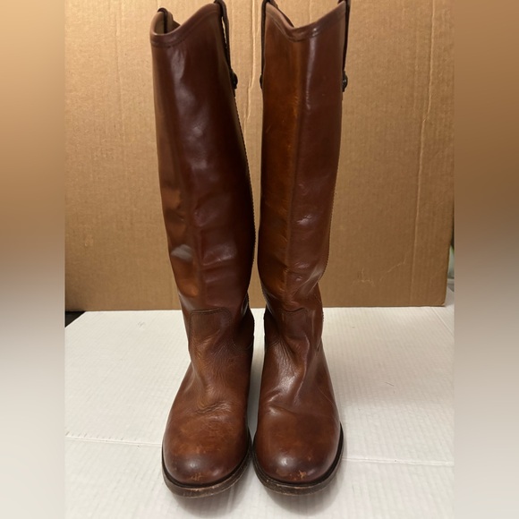 FRYE  Boots Riding US Women 6B 77167 High Boots Western - Picture 8 of 11